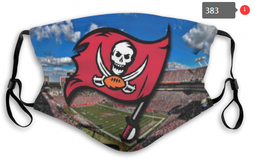 NFL Tampa Bay Buccaneers #6 Dust mask with filter